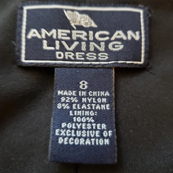 Vintage Black lace dress - Picture 4 of 4